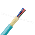 Wanbao Cable manufacturer aramid yarn indoor 12 core om3 fiber optic cable GJFJV